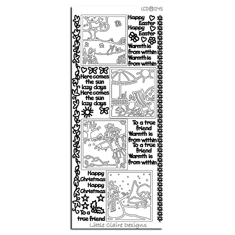 Seasonal Scenes Sticker-1