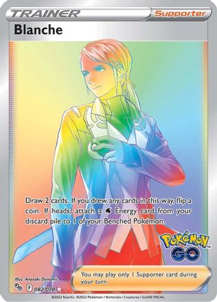 Blanche (Secret) 82/78 - Pokemon GO Holofoil-1