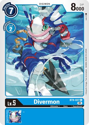 Divermon (BT9-027) - X Record-1