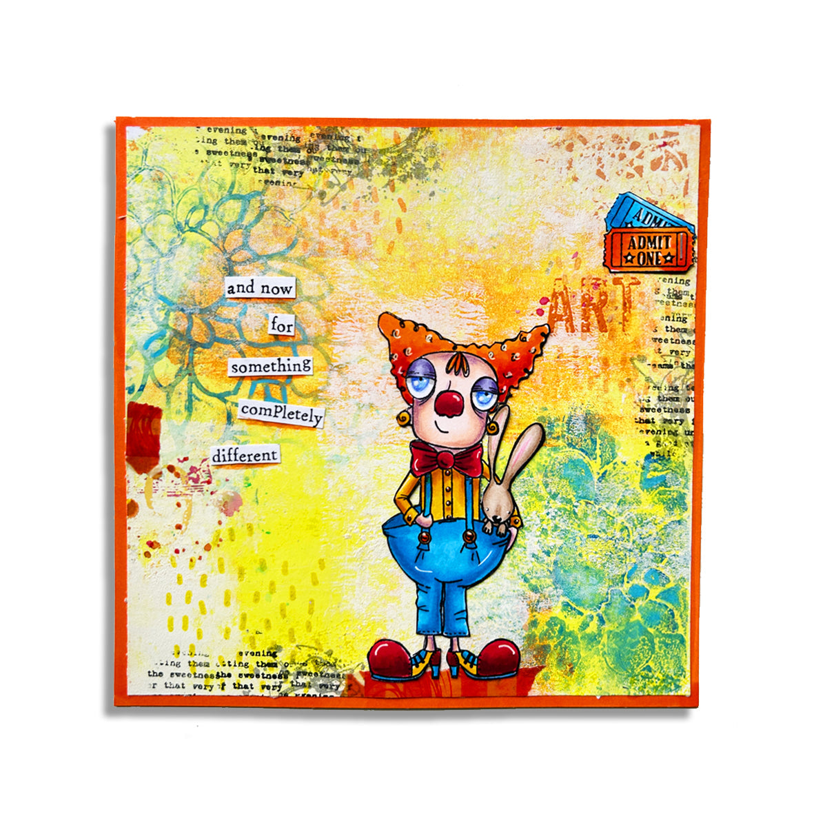 AALL and Create - A7 Stamp Set - Clown Dee-3