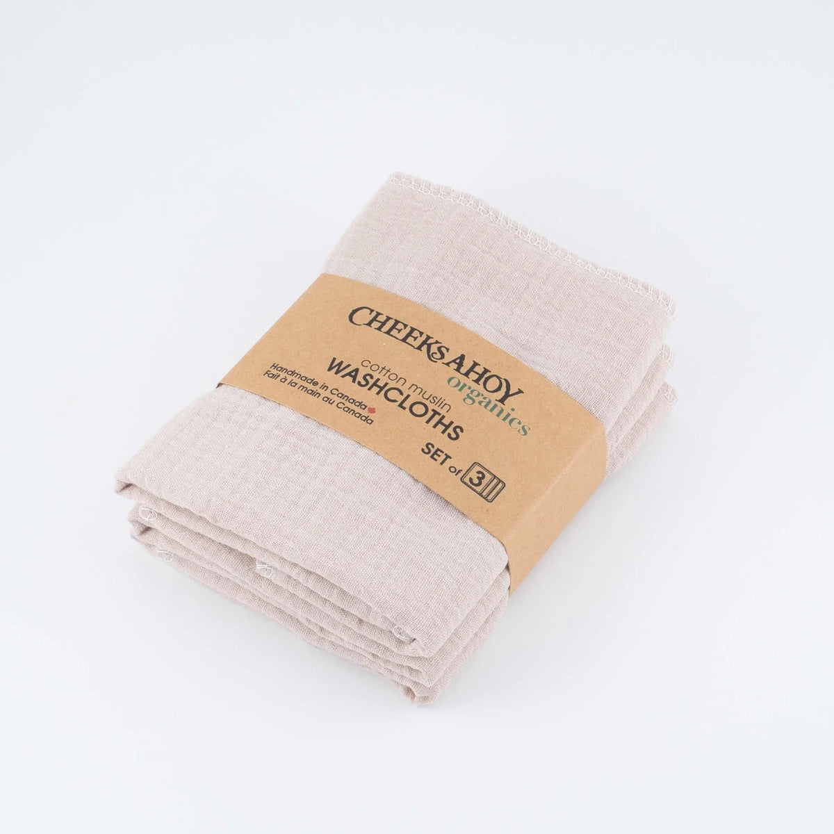 Organic Cotton Muslin Washcloth-1