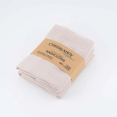 Organic Cotton Muslin Washcloth-1