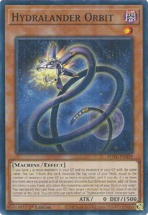 Hydralander Orbit (POTE-EN039) - Power of the Elements 1st Edition-1