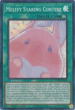 Melffy Staring Contest (POTE-EN063) - Power of the Elements 1st Edition-1