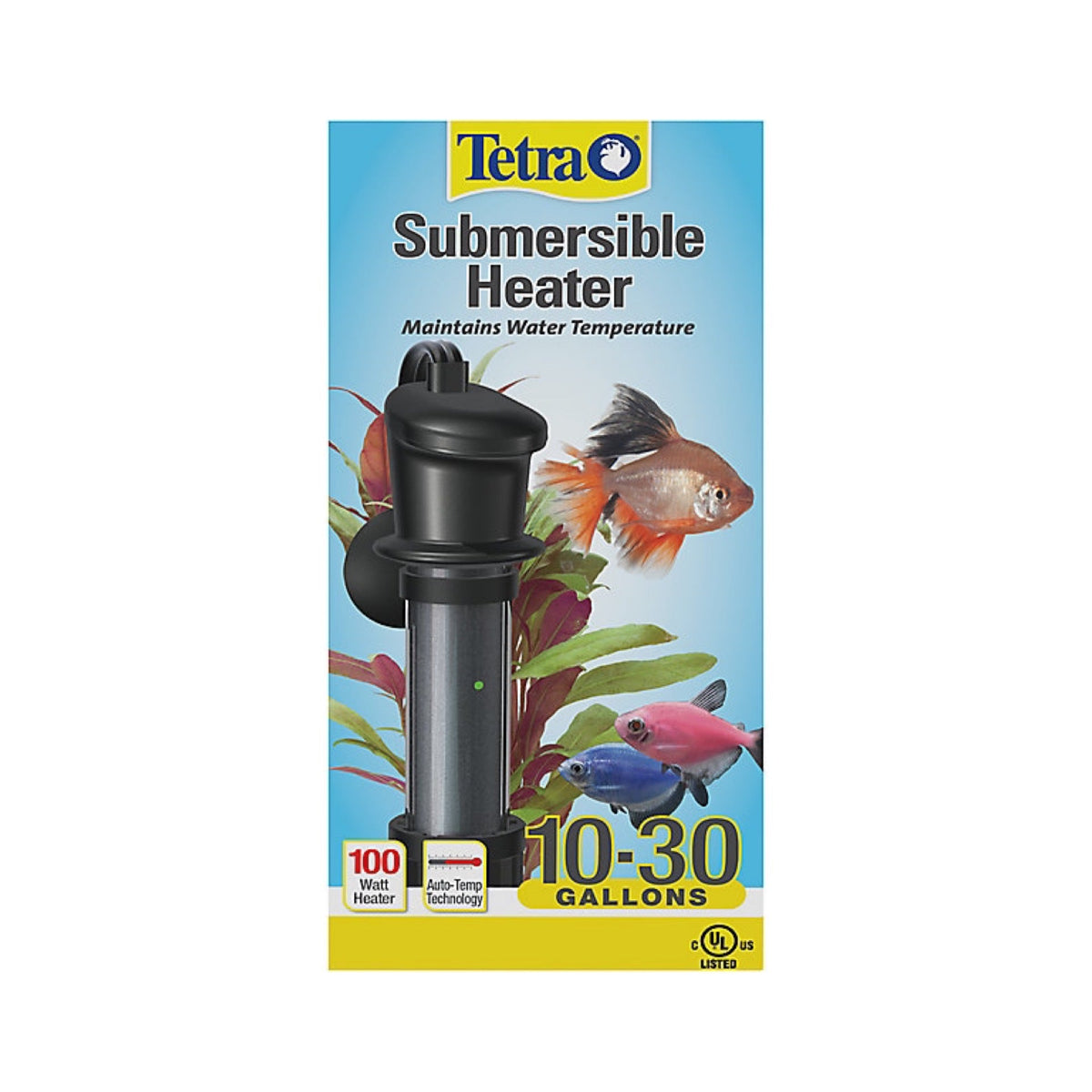 Tetra Submersible Aquarium Heater 10-30gl 100w-1