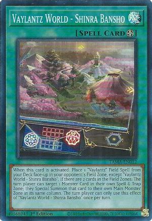 Vaylantz World - Shinra Bansho (TAMA-EN012) - Tactical Masters 1st Edition-1