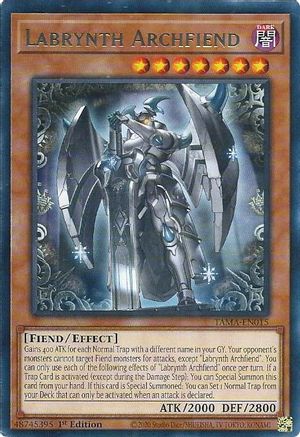 Labrynth Archfiend (TAMA-EN015) - Tactical Masters 1st Edition-1