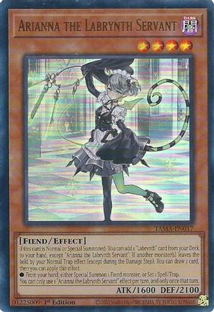 Arianna the Labrynth Servant (TAMA-EN017) - Tactical Masters 1st Edition-1