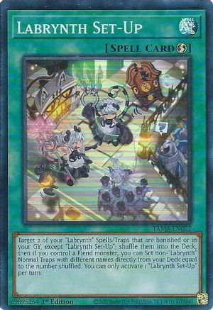 Labrynth Set-Up (TAMA-EN022) - Tactical Masters 1st Edition-1
