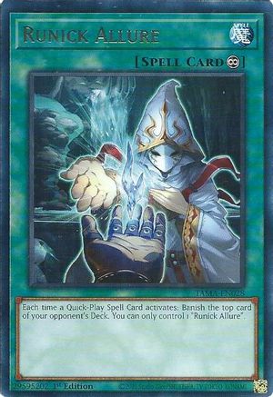 Runick Allure (TAMA-EN028) - Tactical Masters 1st Edition-1