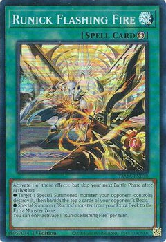 Runick Flashing Fire (TAMA-EN030) - Tactical Masters 1st Edition-1