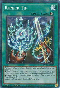 Runick Tip (CR) (TAMA-EN029) - Tactical Masters 1st Edition-1