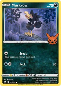 Murkrow 93 - Trick or Trade BOOster Bundle-1