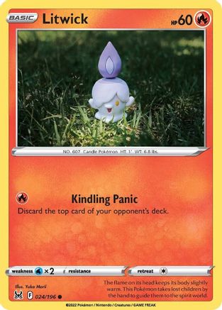 Litwick 24/196 - SWSH11 Lost Origin-1