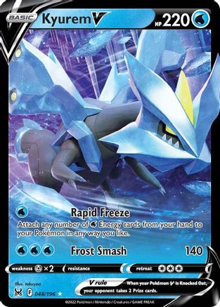 Kyurem V 48/196 - SWSH11 Lost Origin Holofoil-1