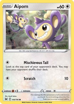 Aipom 144/196 - SWSH11 Lost Origin-1