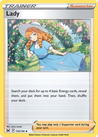 Lady 159/196 - SWSH11 Lost Origin-1