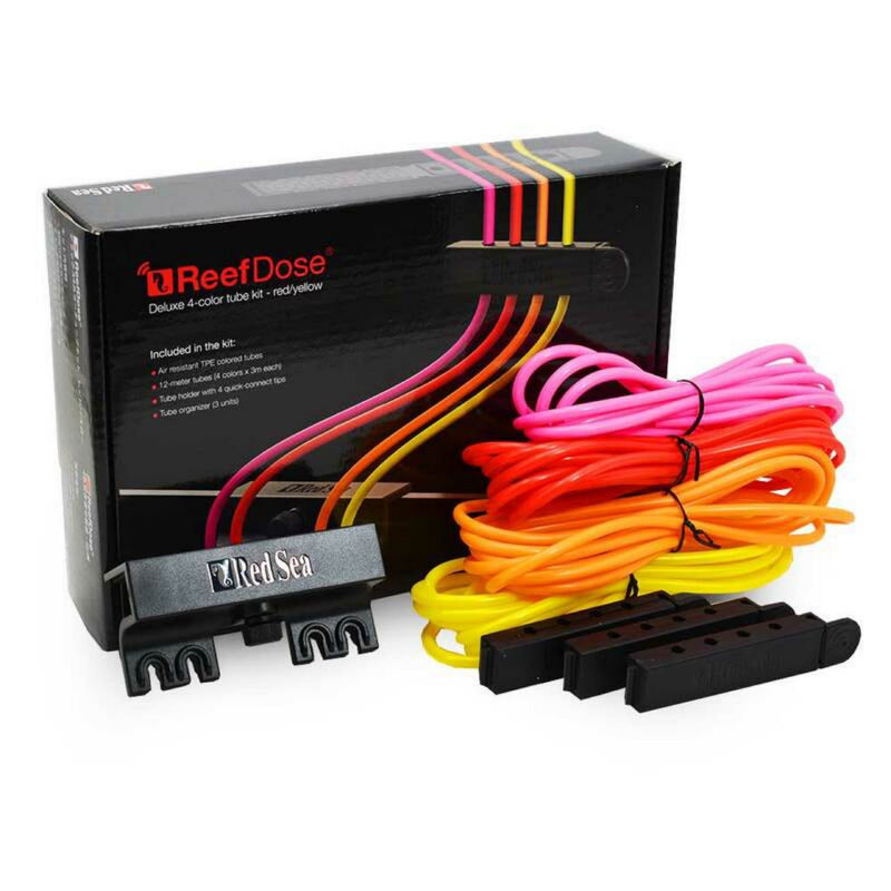 Red Sea ReefDose Deluxe 4-Color Tubing & Accessories Kit-1