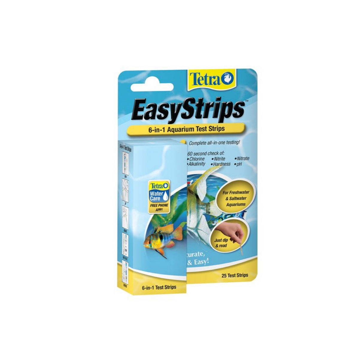Tetra EasyStrips 6-in-1 Test Strips 25PK-1