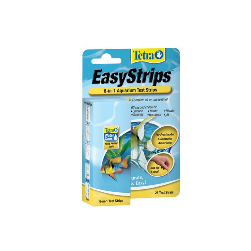 Tetra EasyStrips 6-in-1 Test Strips 25PK-1