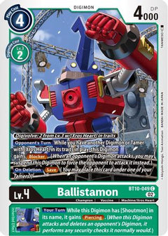 Ballistamon (BT10-049) - Xros Encounter-1