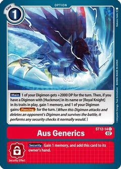 Aus Generics (ST12-14) - Starter Deck 12: Jesmon-1