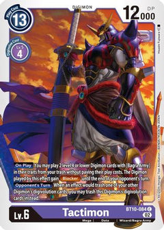 Tactimon (BT10-084) - Xros Encounter-1