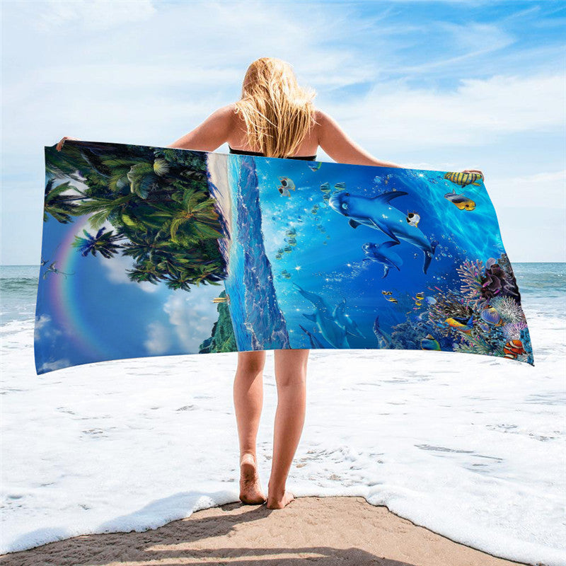 Square beach towel-11