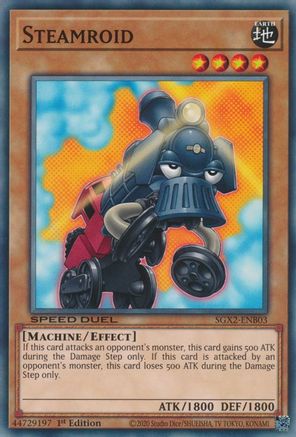 Steamroid (SGX2-ENB03) - Speed Duel GX: Midterm Paradox 1st Edition-1