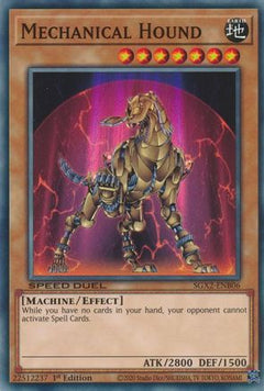 Mechanical Hound (SGX2-ENB06) - Speed Duel GX: Midterm Paradox 1st Edition-1