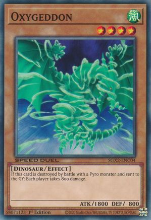 Oxygeddon (SGX2-ENC04) - Speed Duel GX: Midterm Paradox 1st Edition-1