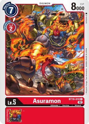 Asuramon (BT10-010) - Xros Encounter-1