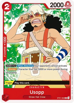 Usopp (ST01-002) - Starter Deck 1: Straw Hat Crew-1