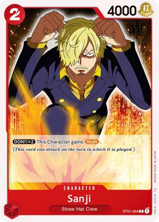Sanji (ST01-004) - Starter Deck 1: Straw Hat Crew-1