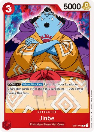 Jinbe (ST01-005) - Starter Deck 1: Straw Hat Crew-1