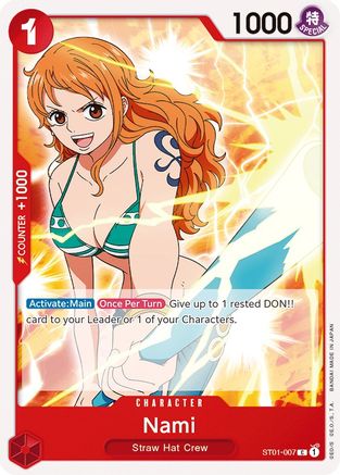 Nami (ST01-007) - Starter Deck 1: Straw Hat Crew-1