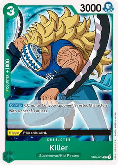 Killer (ST02-005) - Starter Deck 2: Worst Generation-1