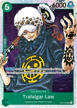 Trafalgar Law (ST02-009) - Starter Deck 2: Worst Generation-1