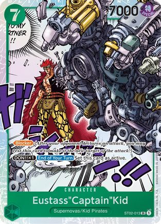 Eustass"Captain"Kid (013) (ST02-013) - Starter Deck 2: Worst Generation Foil-1