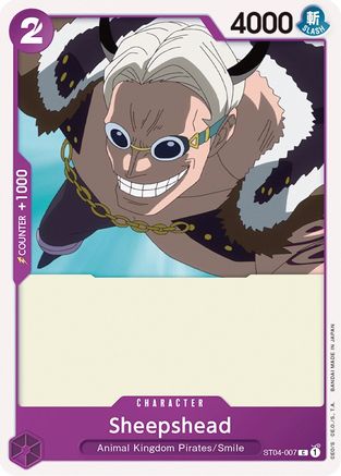 Sheepshead (ST04-007) - Starter Deck 4: Animal Kingdom Pirates-1