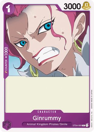 Ginrummy (ST04-009) - Starter Deck 4: Animal Kingdom Pirates-1