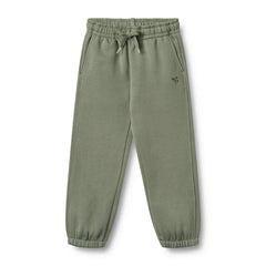 Sweatpants Cruz | Dusty Green | Wheat Kids-1