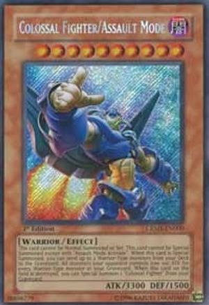 Colossal Fighter/Assault Mode (CRMS-EN000) - Crimson Crisis 1st Edition-1