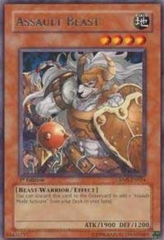 Assault Beast (CRMS-EN024) - Crimson Crisis 1st Edition-1