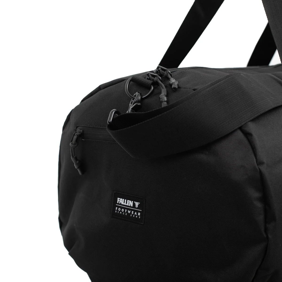 Fallen 'Utility' Small Duffle Bag - Black/White-5