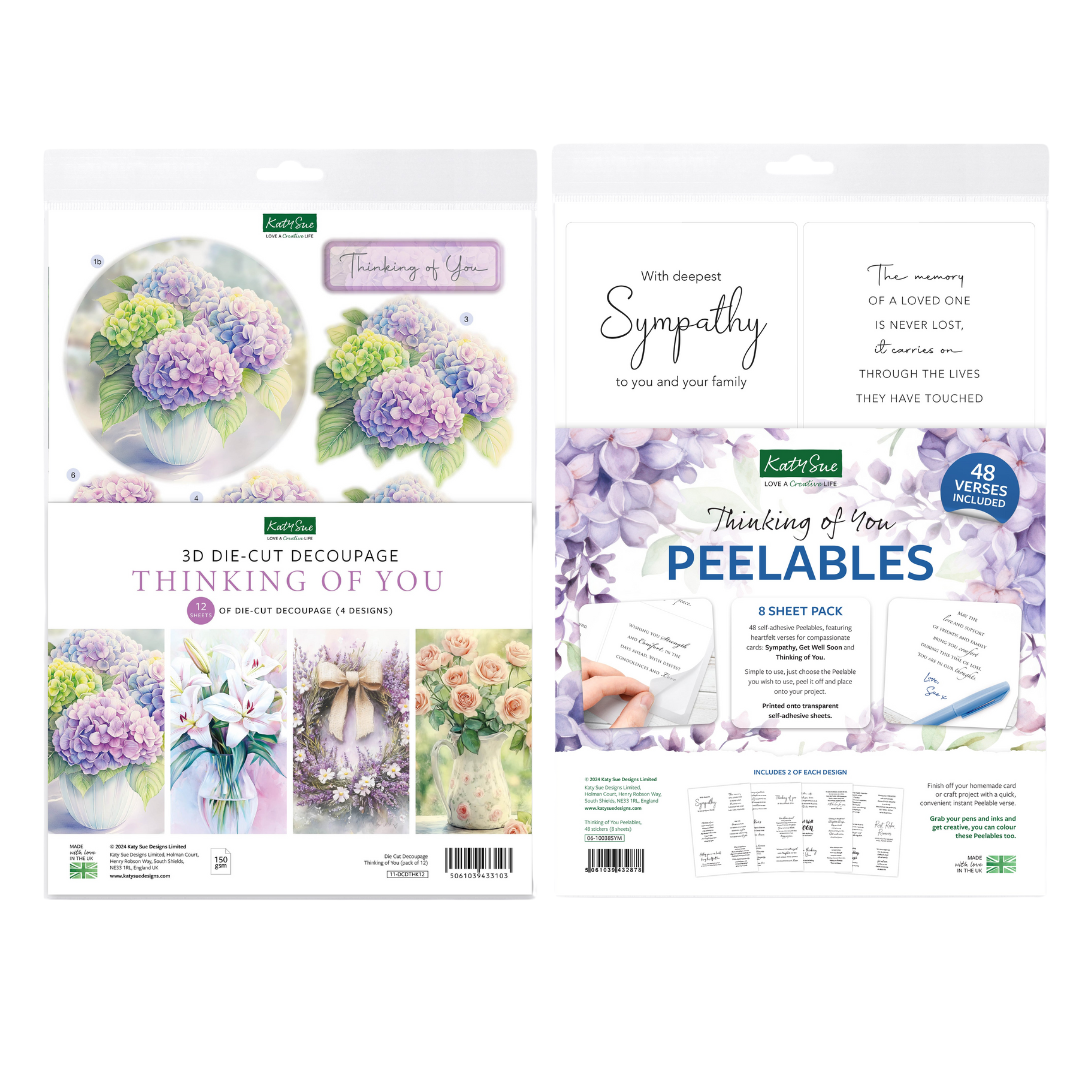 Thoughtful Creations Bundle: Die Cuts & Sentiment Stickers-1