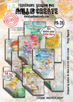 AALL and Create - A4 Design Paper - Press Paperie-1
