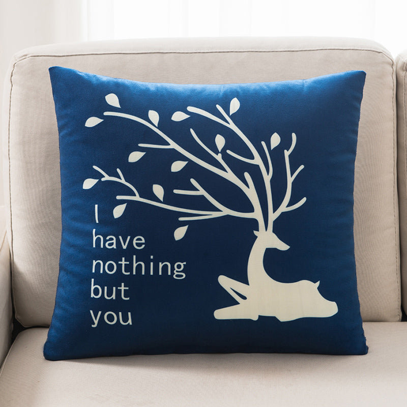 Cute Decorative Throw Pillow – Soft Plush Sofa Cushion for Living Room, Bedroom & Bedside-12