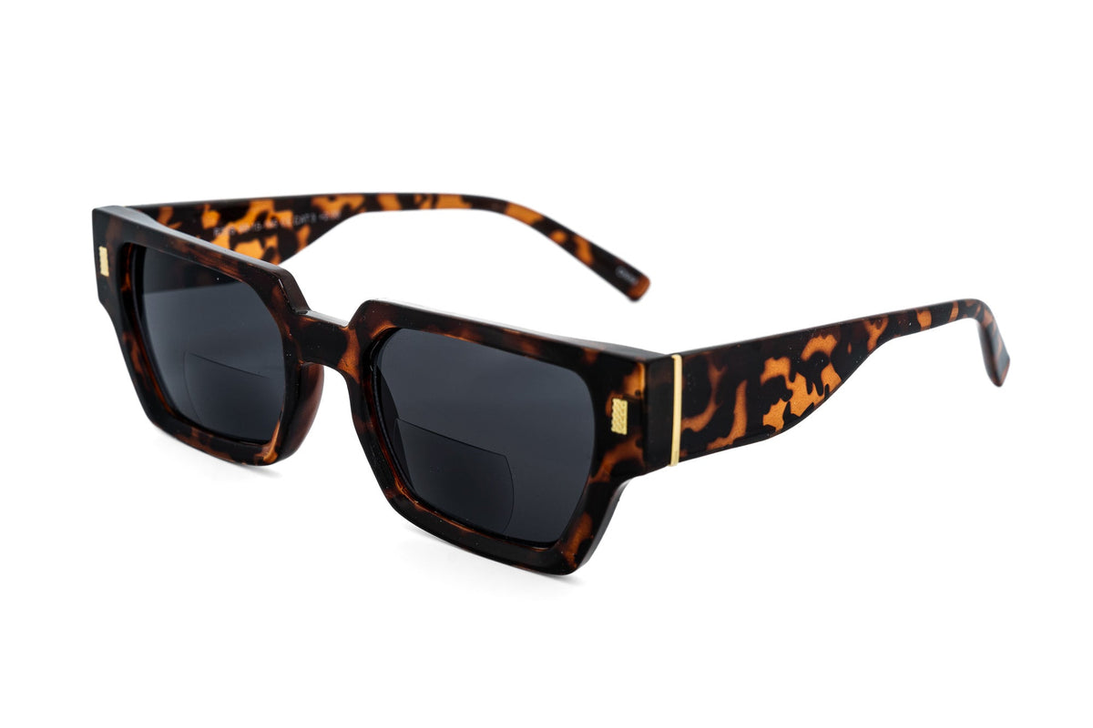 Boléro Eclipse — Tortoiseshell Square Bifocal Sun Readers-5