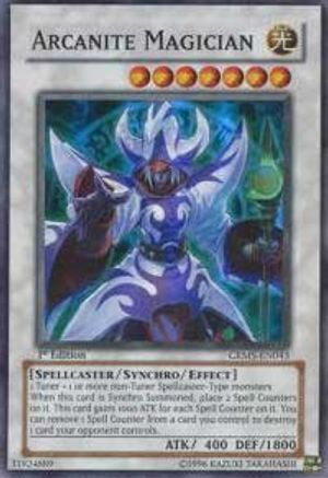 Arcanite Magician (CRMS-EN043) - Crimson Crisis Unlimited-1